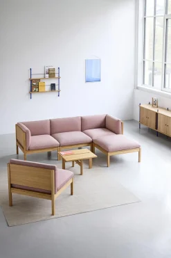 3 Seater Sofa with Sides + Chaise Longue - ​​The MOEBE Modular Sofa