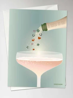 A toast to you - cart