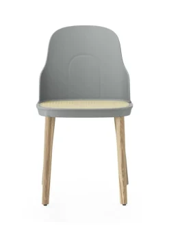 Allez chair in oak - molded wicker
