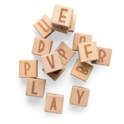 Alphabet blocks, 16 pcs.