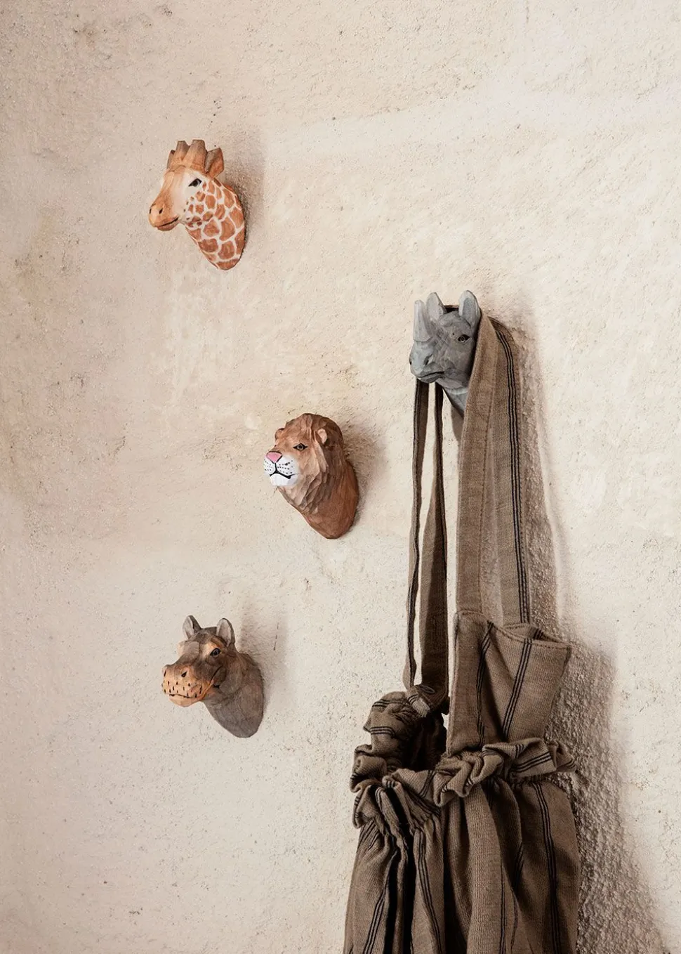 Animal Hand-Carved Hook
