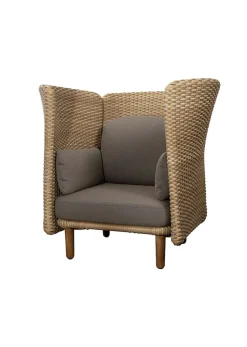 Arch Lounge Chair w. High Arm/Backrest