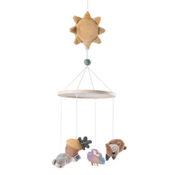 Baby musical mirror mobile, Woodland