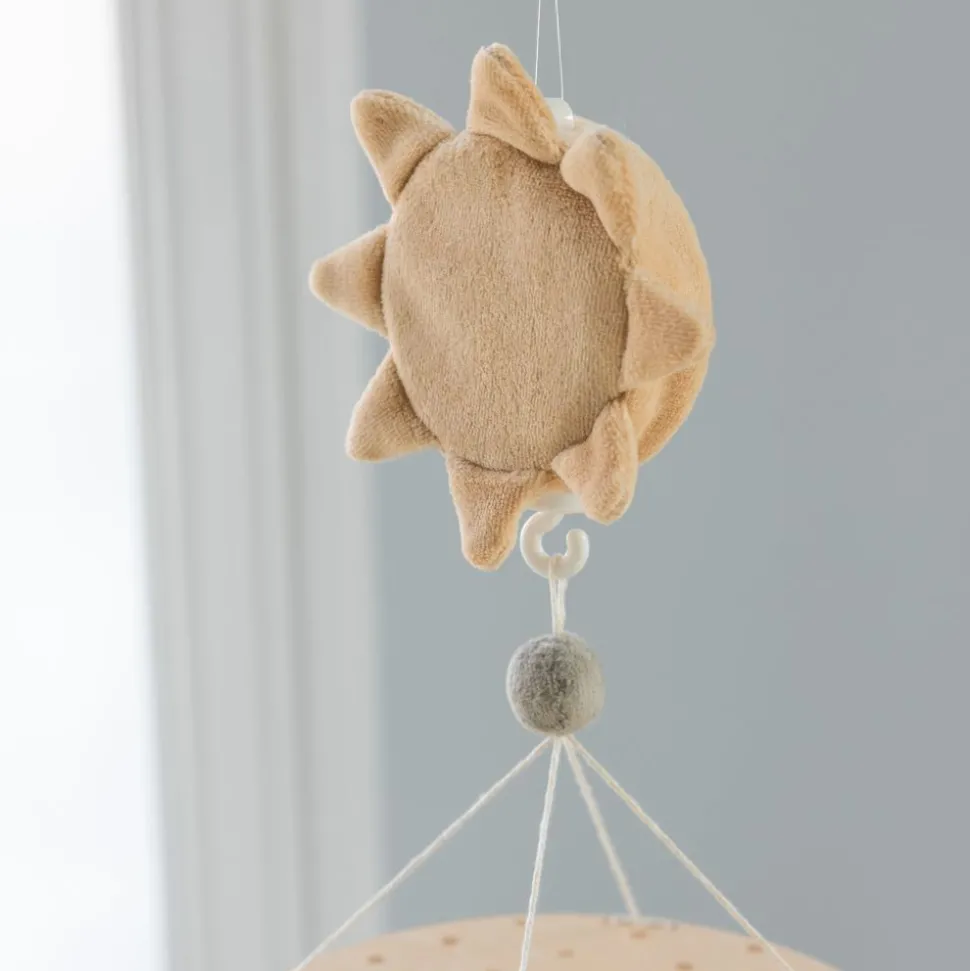 Baby musical mirror mobile, Woodland