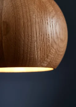 Ball Wood Pendant