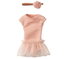 Ballet Suit And Tulle Skirt Rose