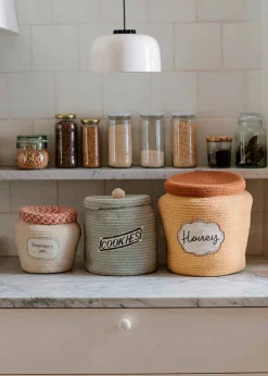 Basket Cookie Jar