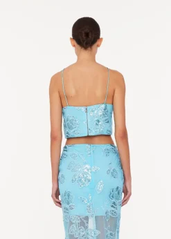 Beaded Crop Top