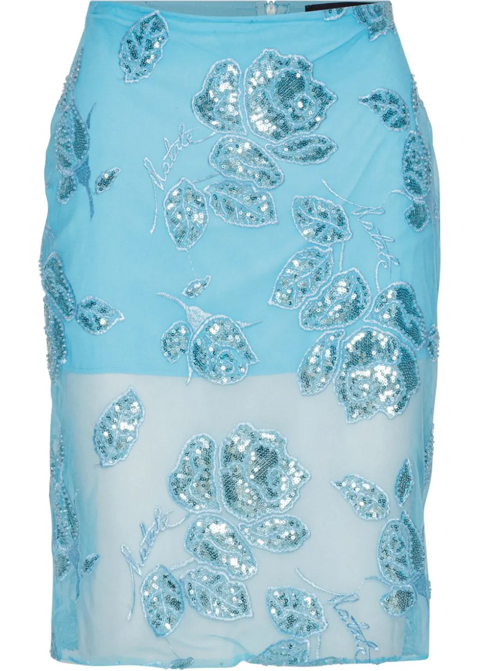 Beaded Pencil Skirt