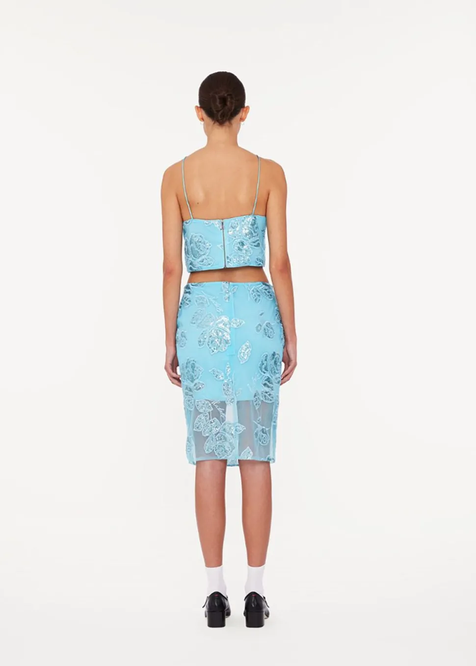 Beaded Pencil Skirt