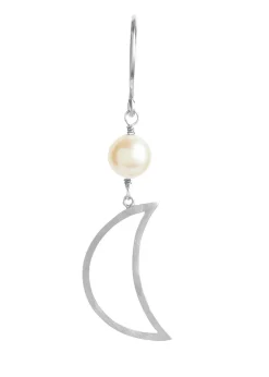 Bella Moon Earring With Pearl
