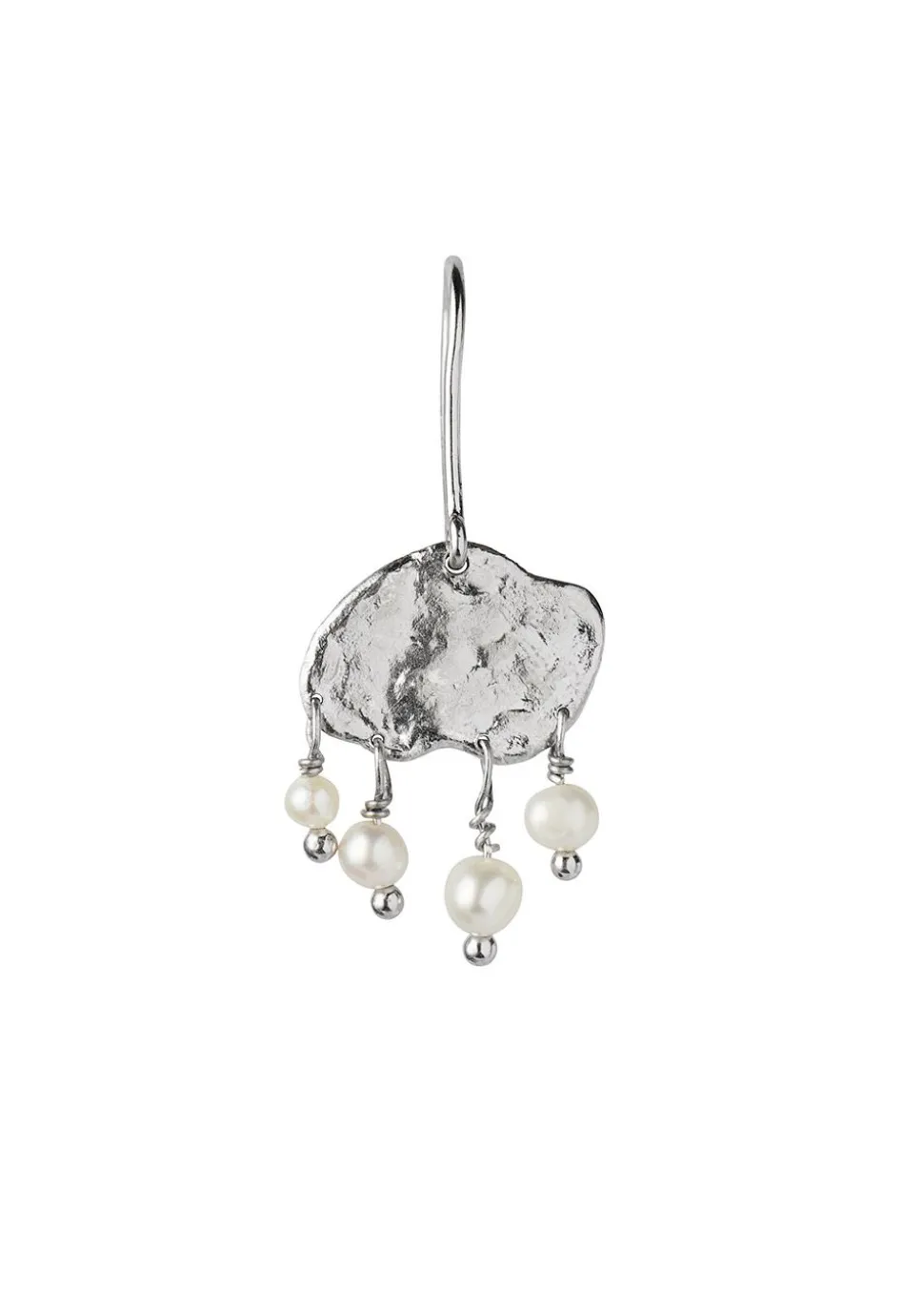 Big Gold Splash Earring – Elegant Pearls