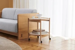 Bølling Tray Table 60 / Black Stained Beech