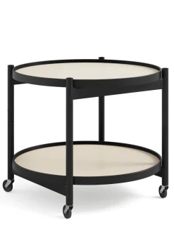 Bølling Tray Table 60 / Black Stained Beech