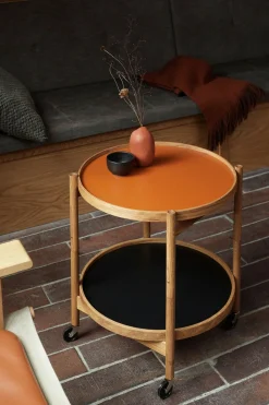 Bølling Tray Table 60 / Black Stained Beech