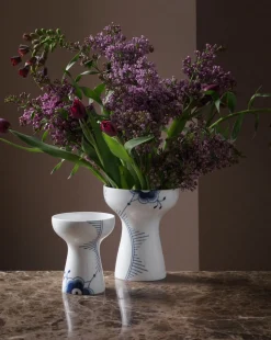Blue Fluted Mega - Modern Vas