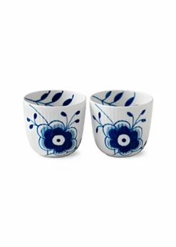 Blue Fluted Mega - Tealight Holder