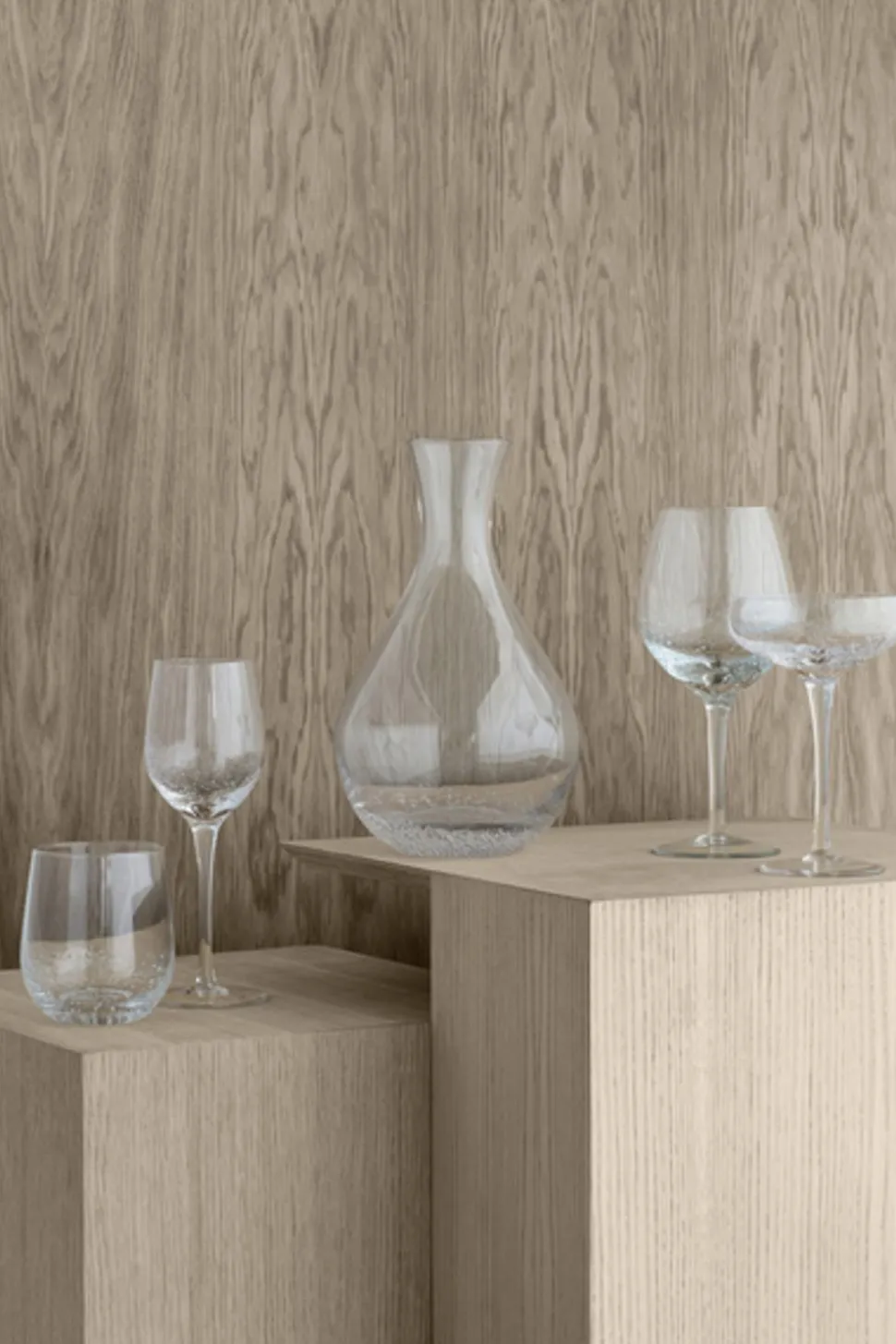 Bubble Drinking Glass 35cm