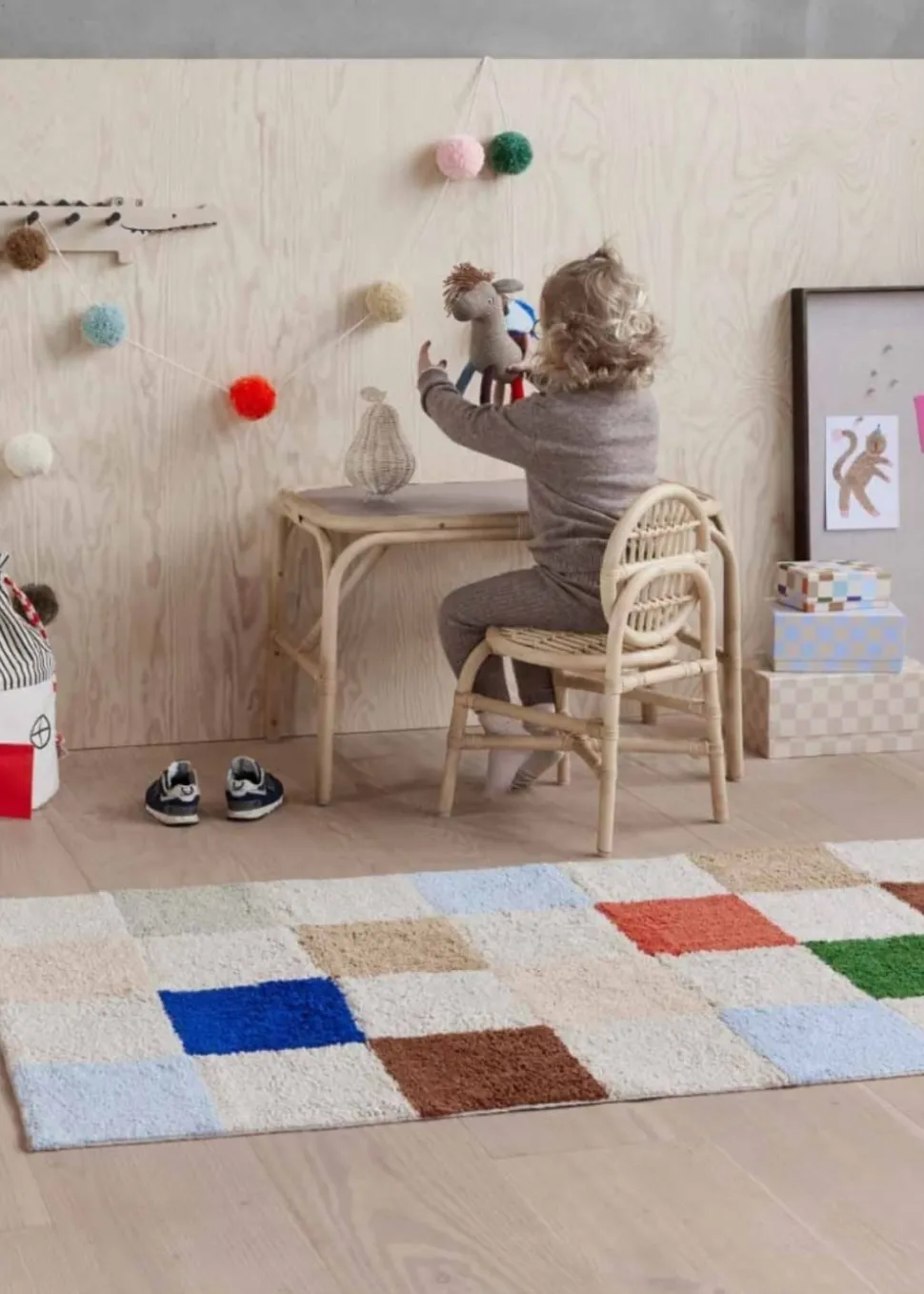 Chess Rug