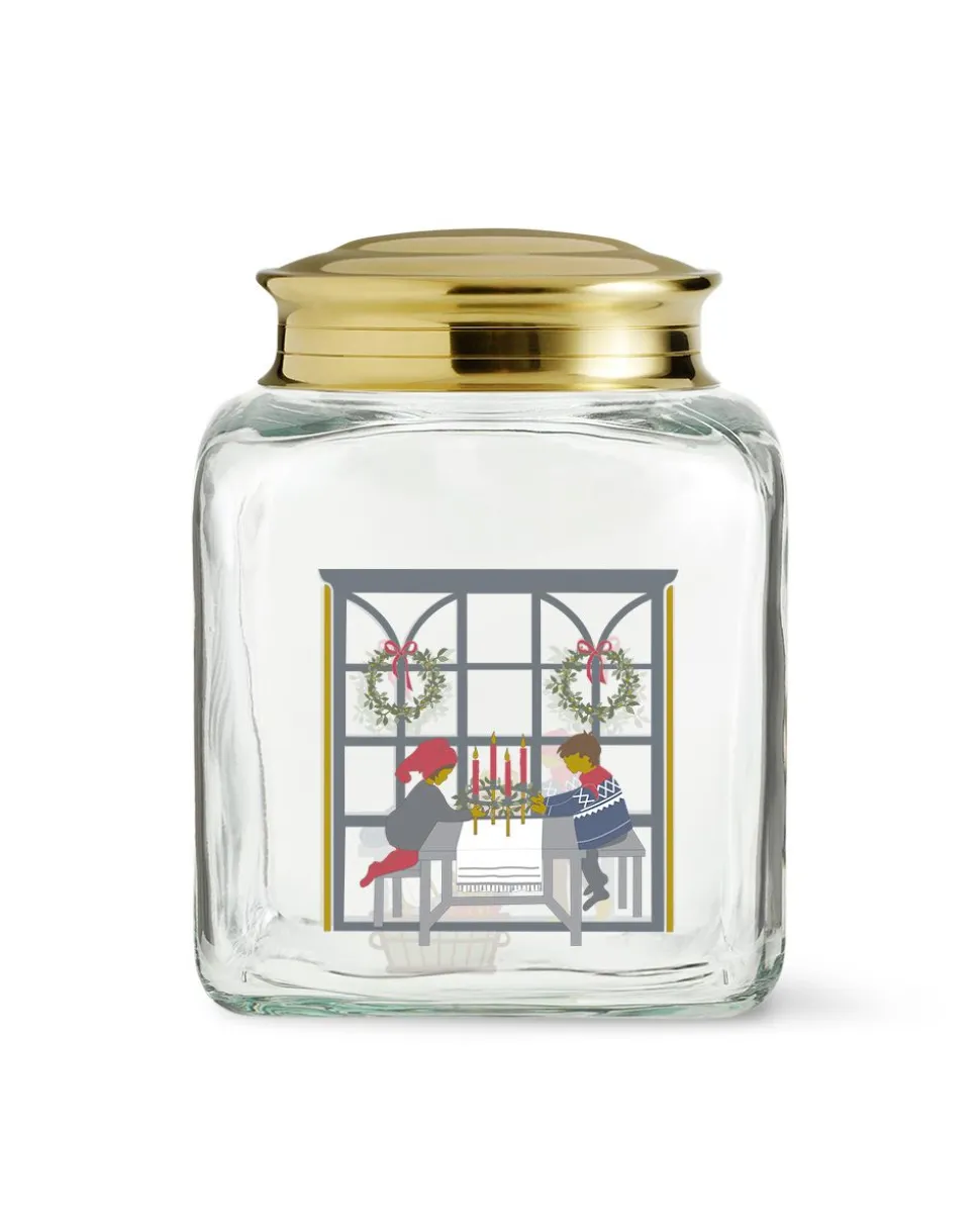 Christmas Biscuit Jar 2024