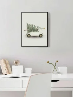 Christmas Tree & Little Car
