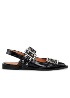 Chunky Buckle Ballerina Naplack