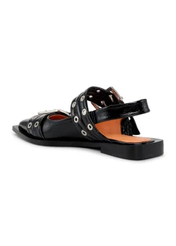 Chunky Buckle Ballerina Naplack