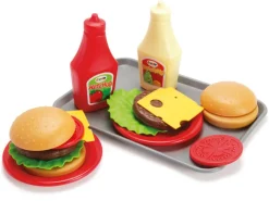 Classic Burger set on Tray
