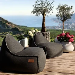 Cobana Lounge Chair & Pouf