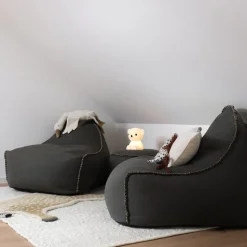 Cobana Lounge Chair & Pouf