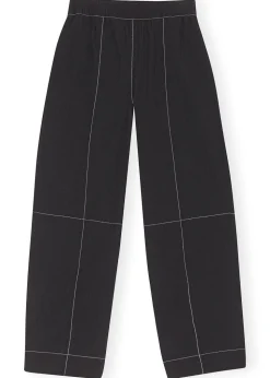 Cotton Crepe Elasticated Curve