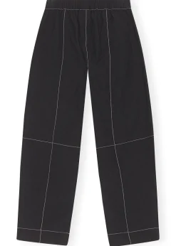Cotton Crepe Elasticated Curve