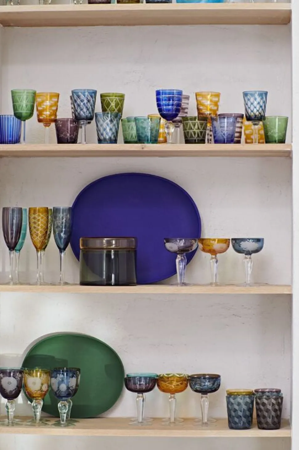 Cuttings Coupe Glasses / set af 6