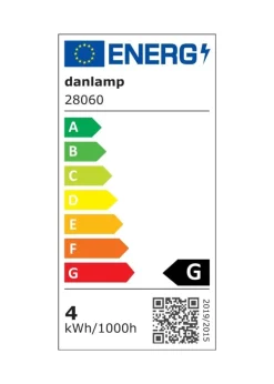 DANLAMP LED Edison 4W 922 300lm E27 dim 320°