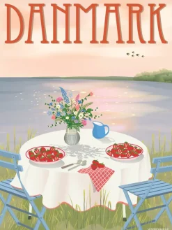 Danmark Jordbær - Poster