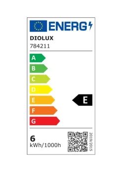 DIOLUX KRONE60 6W 927 E14 806lm dimmable