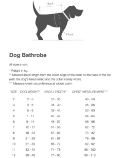 Dog Bathrobe Föhr - Stone
