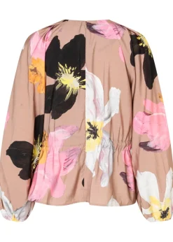 Double Buckle Raglan Top