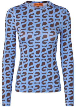 Elastic Long Sleeve Top
