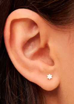 Family Star Earrings Pair
