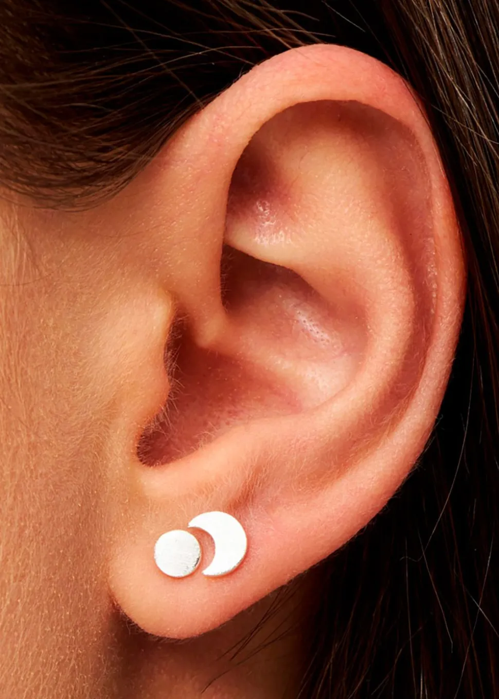 Family To The Moon And Back Earrings Pair