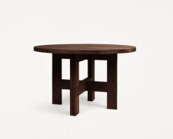 Farmhouse Trestle Table / Round