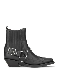 Fitted Chelsea Western Boot Bicolor