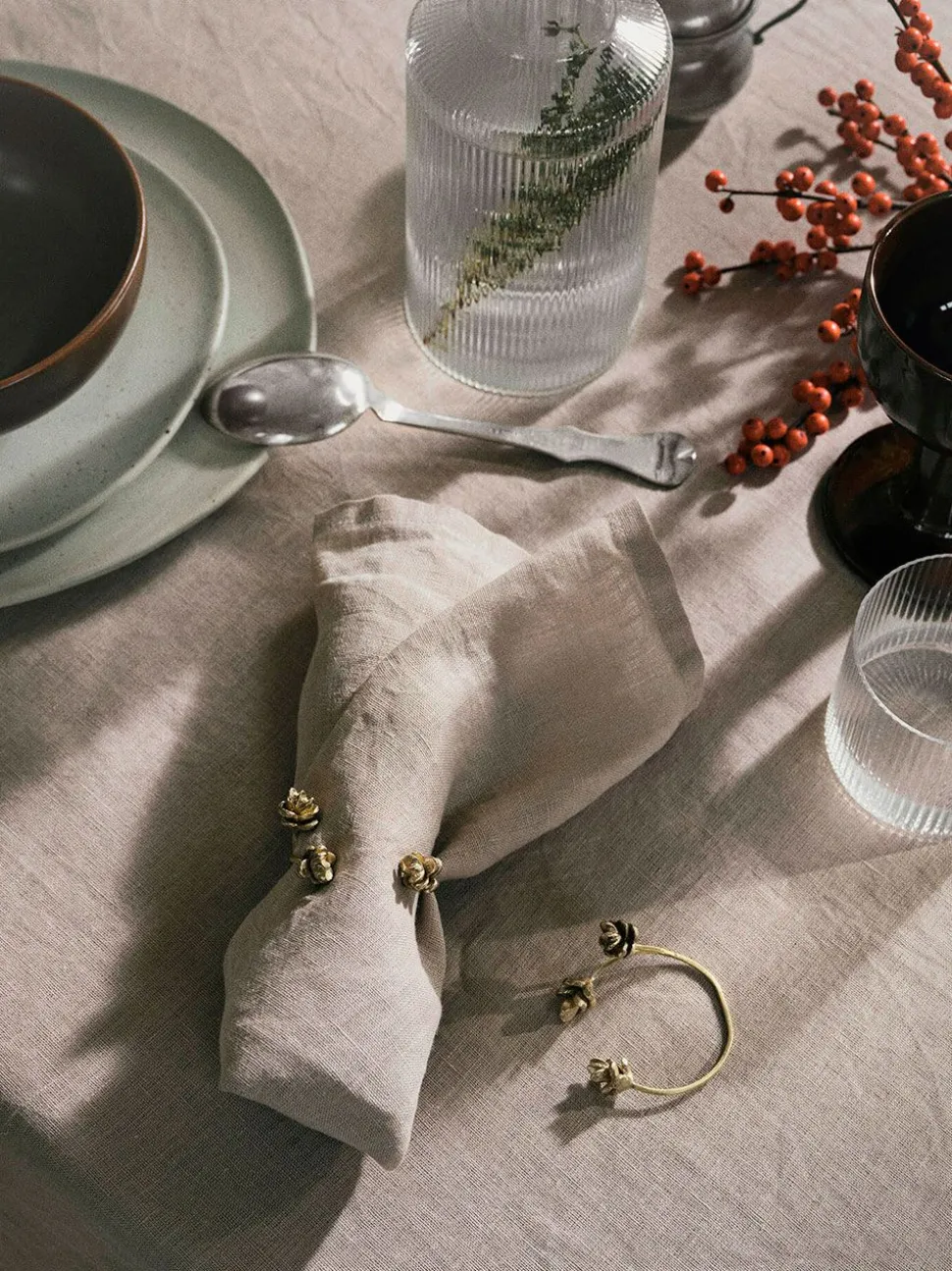 Forest Napkin Rings - Set of 4