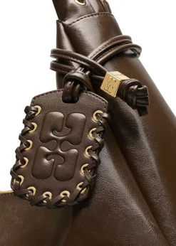 Ganni Bou Bag Hobo XXL Oleatex