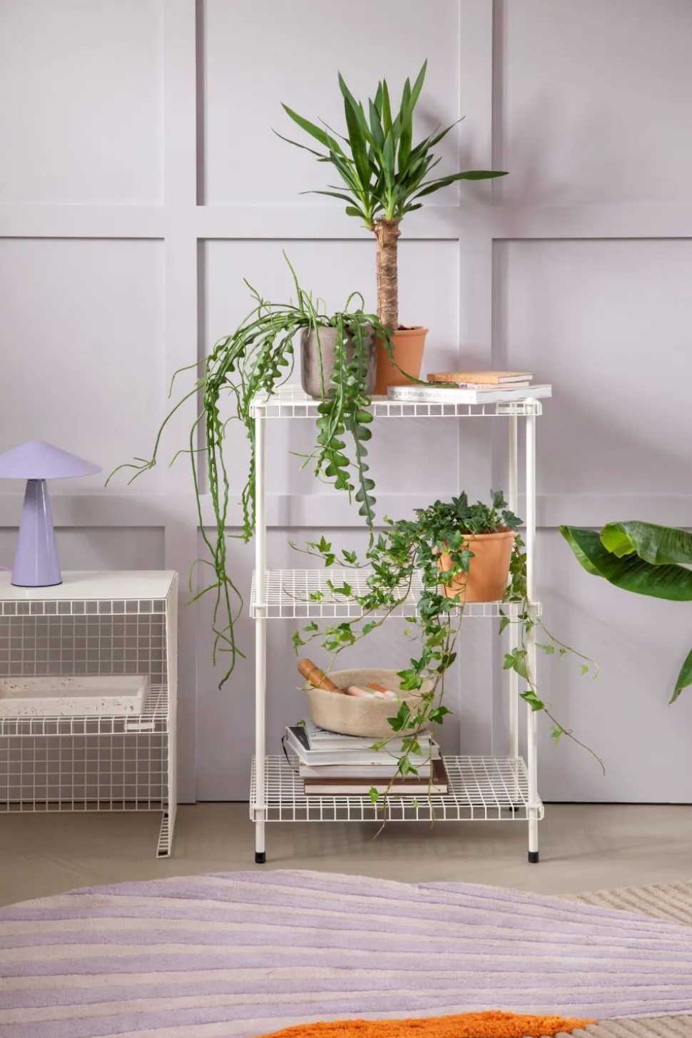 Grid Side Table