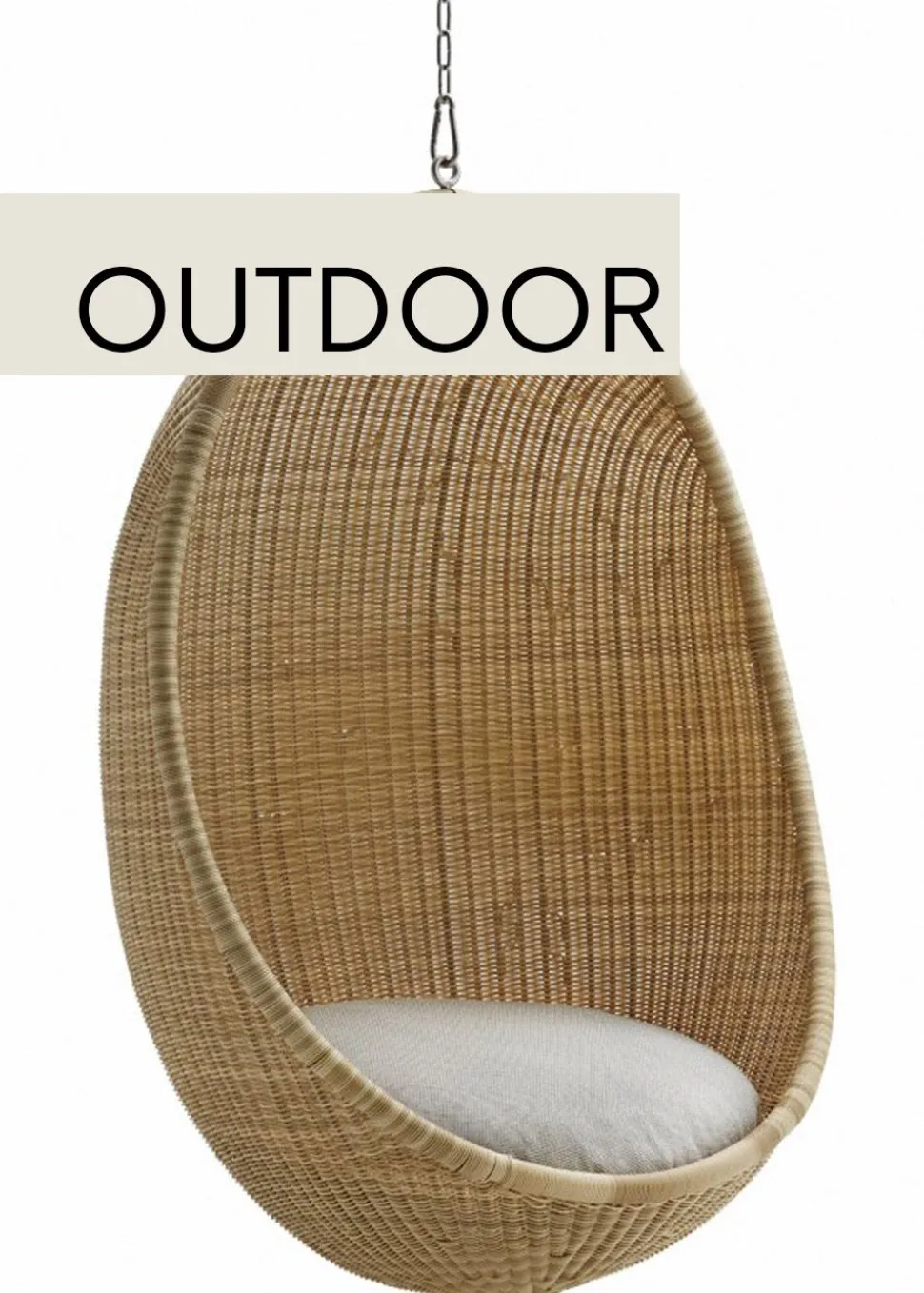 Hanging Egg Chair Exterior - Outdoor model