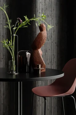 Harbour Bar Counter Chair / Black Steel Base