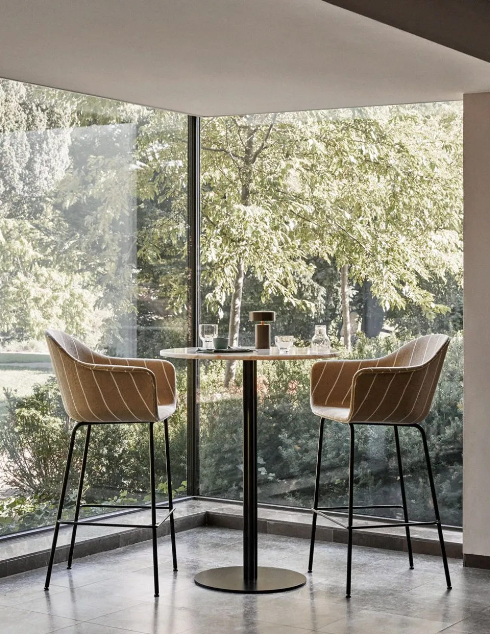 Harbour Counter Chair / Black Steel Base