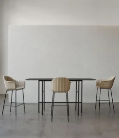 Harbour Counter Chair / Black Steel Base